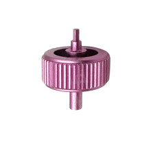 Aluminium-Ersatz-Maus-Riemenscheibe, Scrollrad-Rollen für-Rosa
