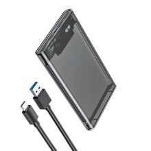 Grau-blaues 2,5-Zoll-Festplattengehäuse für den-USB3.1