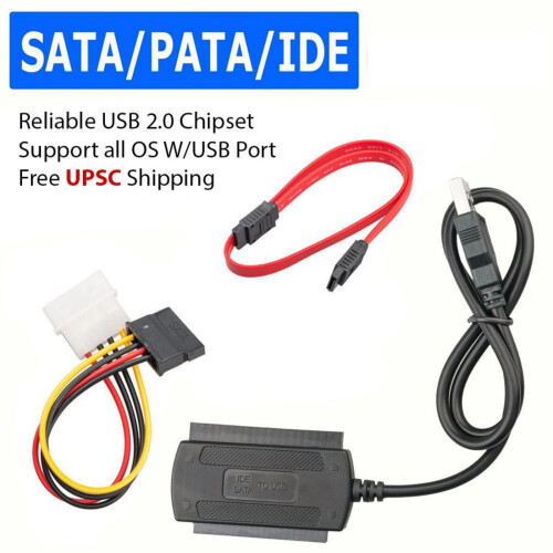 Câble adaptateur universel USB2.0 vers IDE pour connecter divers 2