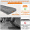 Extendable Microfiber Duster For Multi-Use Applications, Adjustable Up To 245 Cm, Dust Mop Rod And Bendable Corner Broom, Space Saving And Versatile, 4
