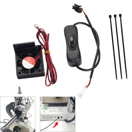 Precise Cooling Fan 40x40mm For Lab 3D Printer Extruder Motor 1