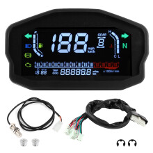 Interruptor multifuncional no guidão, indicador de marcha e sensor de mudança para motocicletas Uni1 de 2 e 4 cilindros com diagnóstico do motor