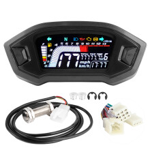 Motorrad-LED-LCD-Tachometer, wasserdichtes Design für Outdoor-Abenteuer, universell passend für alle Motorradtypen, einfache Installation und