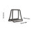 Support Vertical universel pour ordinateur portable, pour-Noir 7