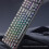 Fashionable Gradients Keycaps Set Design for Optimals LED 7