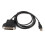 Flexible USB to DB25 25Pin Adapter for Various Operating Systems 1