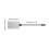USB-C-Adapter-Hub, 6-in-1-Dockingstation mit 3