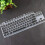 Couverture de clavier d'ordinateur portable en TPU pour-Noir 5
