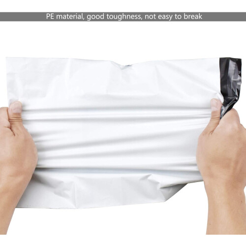 Envelopes de polietileno autoadesivos e resistentes, ideais para envios multiuso, com material durável e proteção à prova d'água, perfeitos para 2