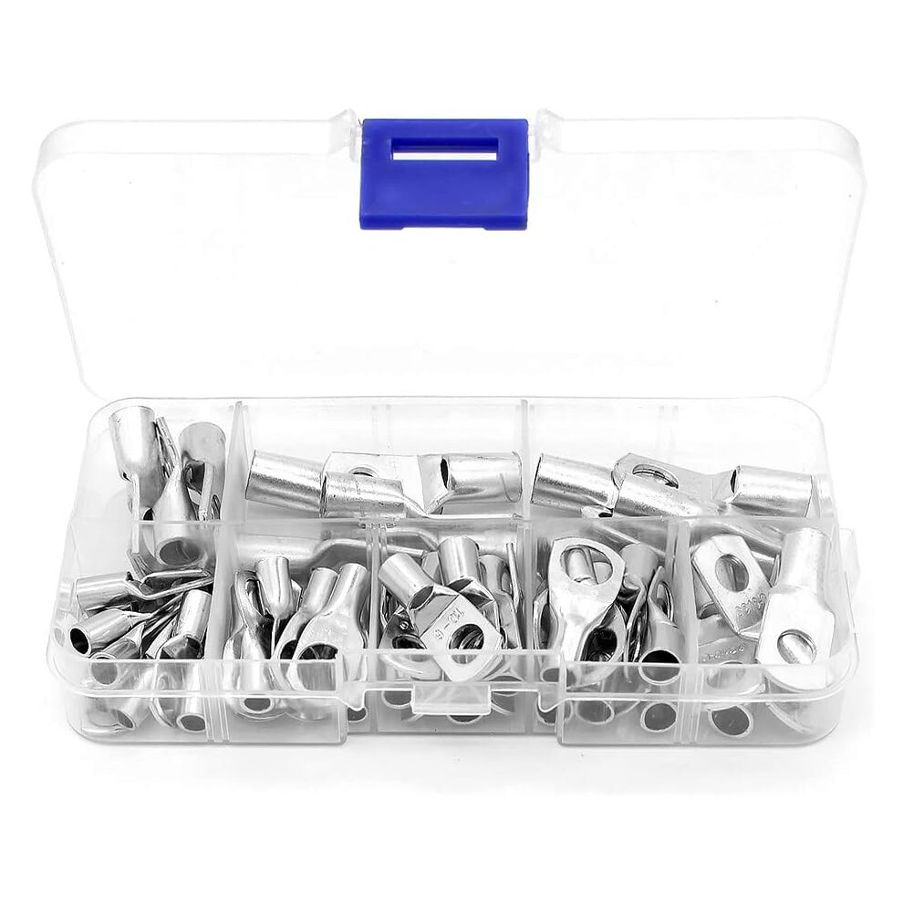 Durable Tin Plated, Tinned Copper Terminals With Anti-Corrosion Coating For Reliable Electrical Connections, 60Pcs Wire Connectors 9128293962308