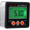Portable Digital Level Angle Meter for Construction and Machinery, Aluminum Alloy Shell with Data Hold Function, Magnetic Base for Secure Attachment 1