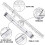 Innovative Parallel Rolling Ruler, High Impact Plastic Multi-Purpose Drawing Tool for Design Enthusiasts, Versatile Measuring Ruler with Circle Hole 2