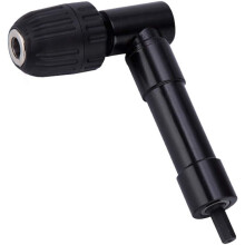 Adaptador para ferramenta elétrica com encaixe hexagonal, mandril de extensão de 90 graus para perfuração em áreas compactas, alto desempenho em