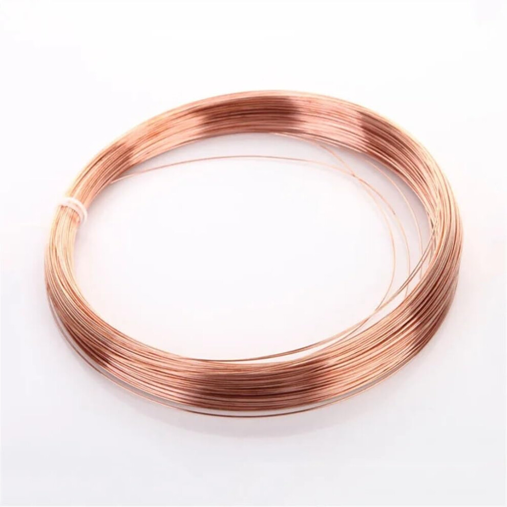 Bare Copper Wire 1 Meter Dia 2.5Mm Conductivity Red Copper For Electrical Projects 9164114221797