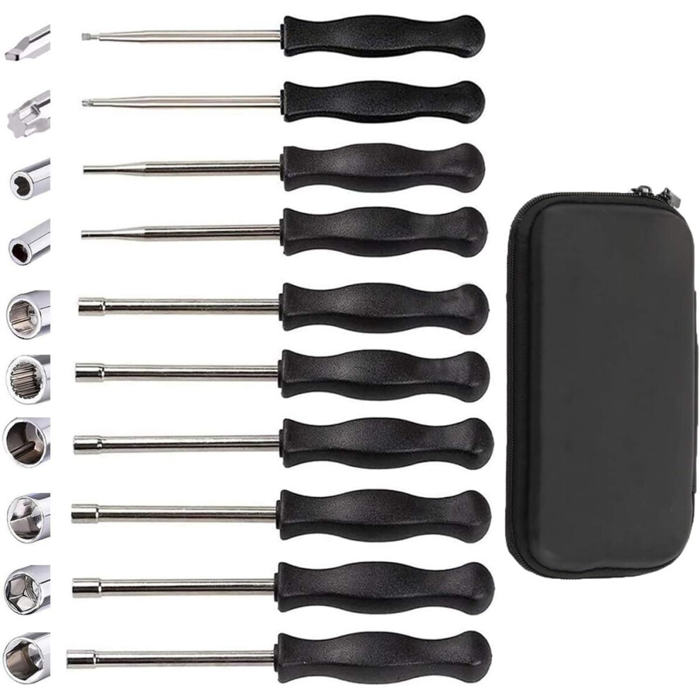 Carburetor Adjustment Tool Screwdriver For Stainless Steel Construction, Carb Adjusting Tool With Ergonomic Grip And Tool Carry Case, Designed For 2 9138057729504