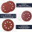 Artisan's Choice Sanding Discs, Orbital Sander Pads, Hook And Loop Attachment, Anti-static, 100Pcs (125Mm) 3