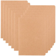 Caderno elegante em papel kraft, perfeito para suas viagens e anotações diárias. Tamanho A5, portátil, com papel grosso que evita que a tinta