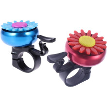 Klarer, knackiger Klang, elegantes Design mit Blumenmuster für Kinderfahrräder, einfache Montage, lauter Klingelton, ideales Geschenkset für jedes