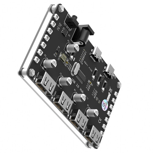 Adaptateur d'alimentation répartiteur Multiple USB Hub 2.0, 4