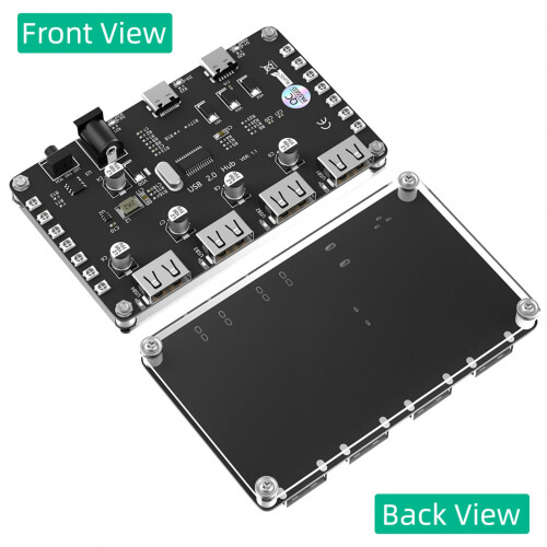 Adaptateur d'alimentation répartiteur Multiple USB Hub 2.0, 4 1