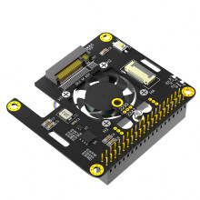 Adaptateur SSD M.2 NVMe 3 en 1 vers PCIe, décoloration