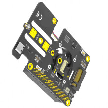 Adaptateur 3 en 1 SSD M.2 NVMe vers PCIe avec ventilateur de