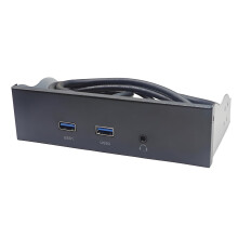 3.5 "USB3.2 GEN1 3.5mm casque panneau avant boîtier d'ordinateur