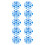 Ventilated Pumpkins Holder Tray Customizable Gardening-Blue 1