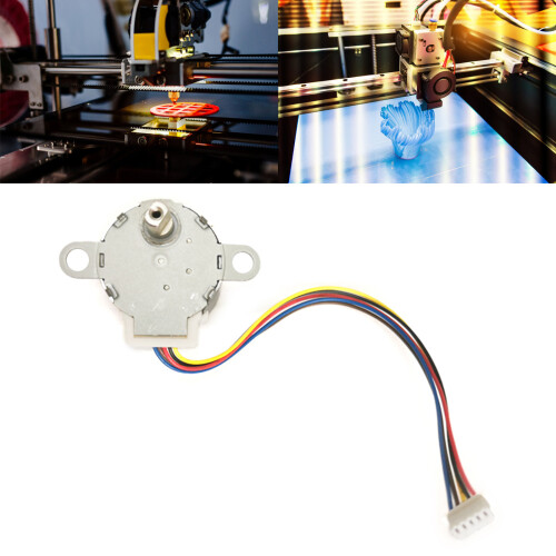 Moteur pas à pas 4 phases 5 fils, remplacement de-5V 1