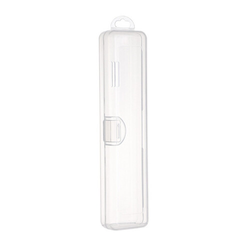 Clear Plastic Travel Toothbrush Container Multifunctional-1