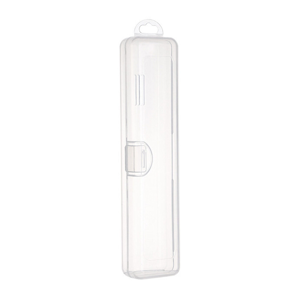 Clear Plastic Travel Toothbrush Container Multifunctional-1