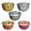 Cuisines résistantes d'odeur de cuvette en métal du style-Or 5