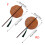Bamboos Folding Fan Chinese Foldable Hand Fan-lan Circular 4