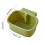 Press Drain Basket Sink Strainer With Removable Grids-Green 6