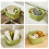 Press Drain Basket Sink Strainer With Removable Grids-Green 2