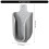 Easy Installation Hose Nozzle Storage Holder Heavy Duty-Black 3