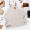 Gardening Work Apron Thickened Waterproof Apron with-brown 6