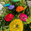 Bright Flower Bees Watering Stake Compacts Bees Habitat-Blue 7