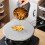 Ergonomic Stainless Steel Cooking Splash Cover-33 handle 2