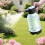 2L Gardening Sprinkler Automatic Water Sprayed Electric-White 3