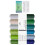 12 Paletted Sturdy Polyester Yarn for Sewing-Blue green system 1