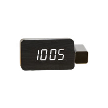 Digital Projector Alarm Clocks for Bedroom LED-Black Roman Dial