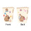 Capybara Printed Cups Decorative Hanging Flags Tablecloth Dishes 4