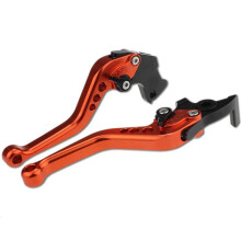 Motorbike Clutch Levers And Brake Lever For Keeway RKF 125 CNC Aluminum Short Orange