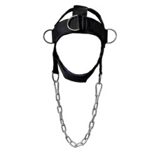Head Harness Exercise For Men And Women With Metal Chain Weight Layer For Boxing Training