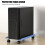 Verstellbarer Computer-Tower-Ständer, mobiler CPU-Ständer-Weiß 7