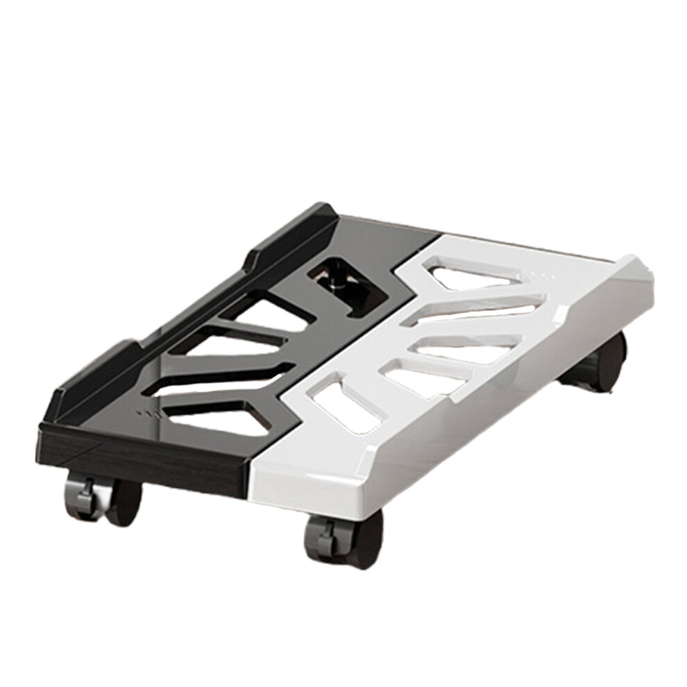 Desktop Computer Tower Stand Adjustable Width- And Black/White 7732000473081