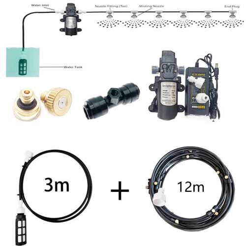 Professional Water Pumping Misting Water Fog-White 1