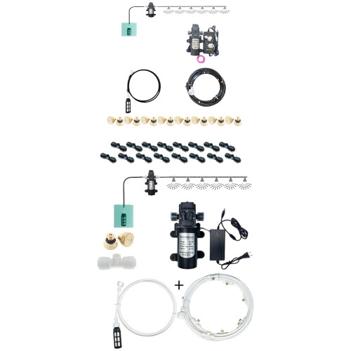 Professional Water Pumping Misting Water Fog-White 2