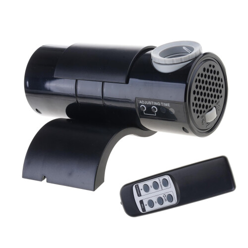 Multifunction LED Projection Alarm Clock with 180 Degree-Black